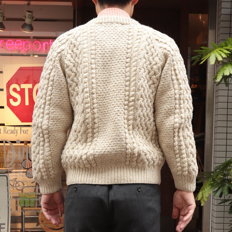 INVERALLAN/С 4A CREW NECK CARDIGAN SoftDonegal