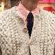 INVERALLAN/С 4A CREW NECK CARDIGAN SoftDonegal