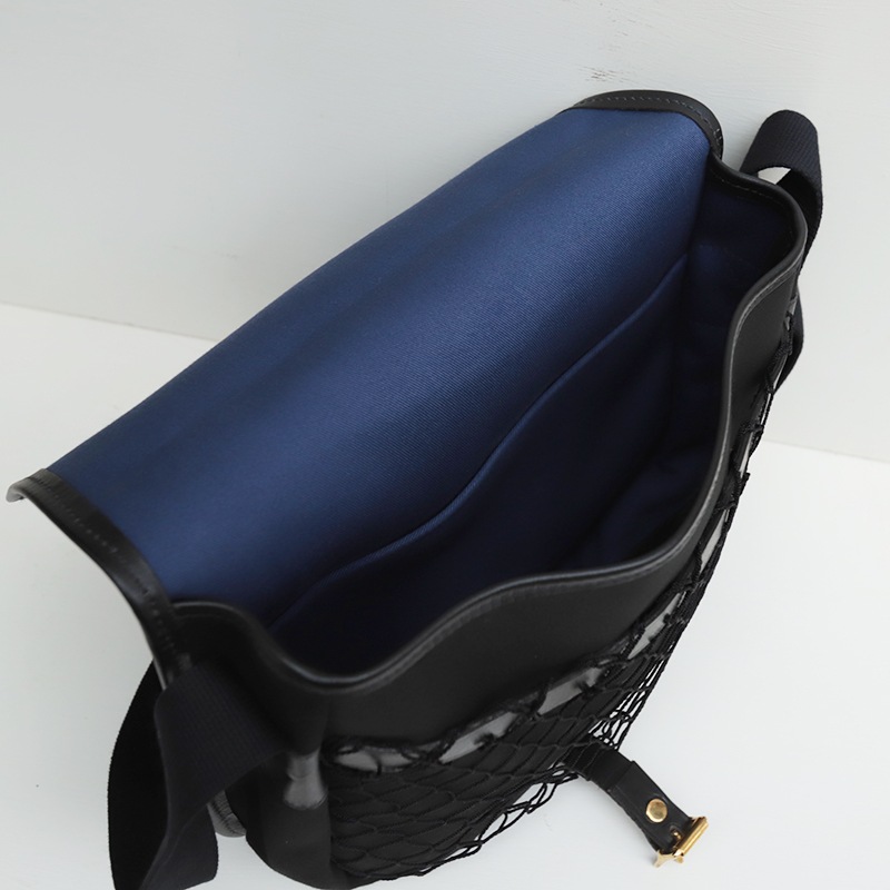 QUALITY GUN SLIPS/ƥ󥹥åץMONTGOMERY SHOULDER BAG WITH NET POCKET