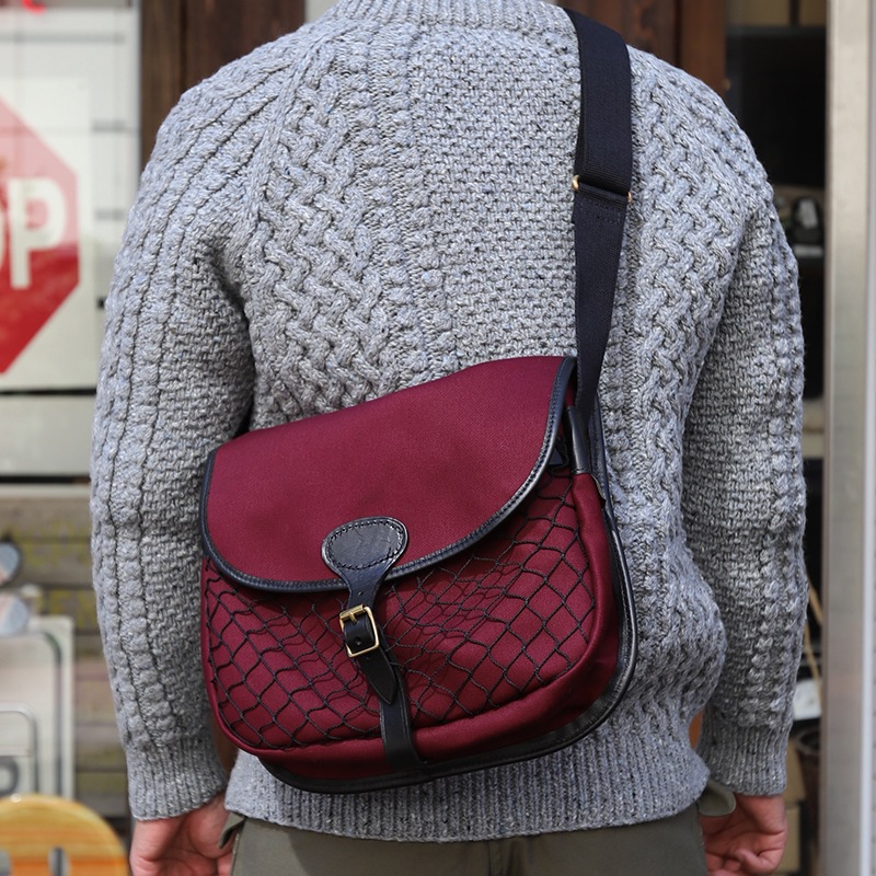 QUALITY GUN SLIPS/ƥ󥹥åץMONTGOMERY SHOULDER BAG WITH NET POCKET