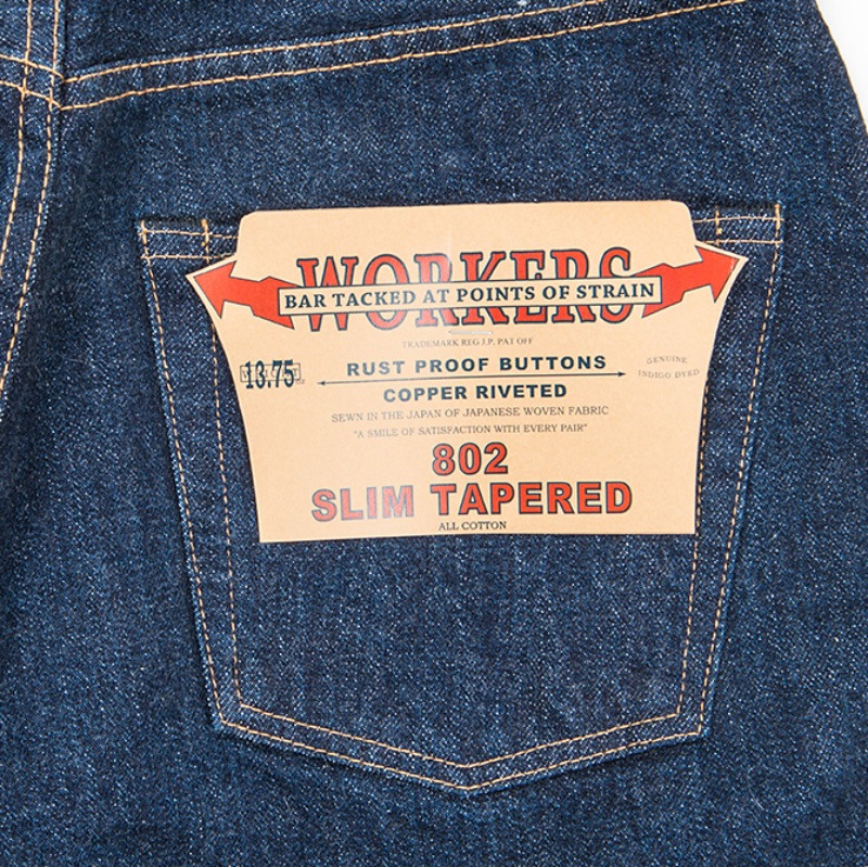 WORKERS/������� Lot. 802 Slim Tapered Jeans �����ơ��ѡ��ɥ�����