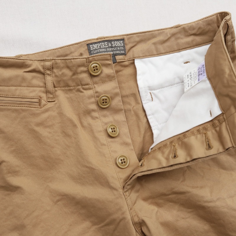 EMPIRE&SONS PLAIN CHINO SHORT VENTILE ���Υ��硼�� �٥󥿥���
