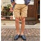 EMPIRE&SONS PLAIN CHINO SHORT VENTILE ���Υ��硼�� �٥󥿥���