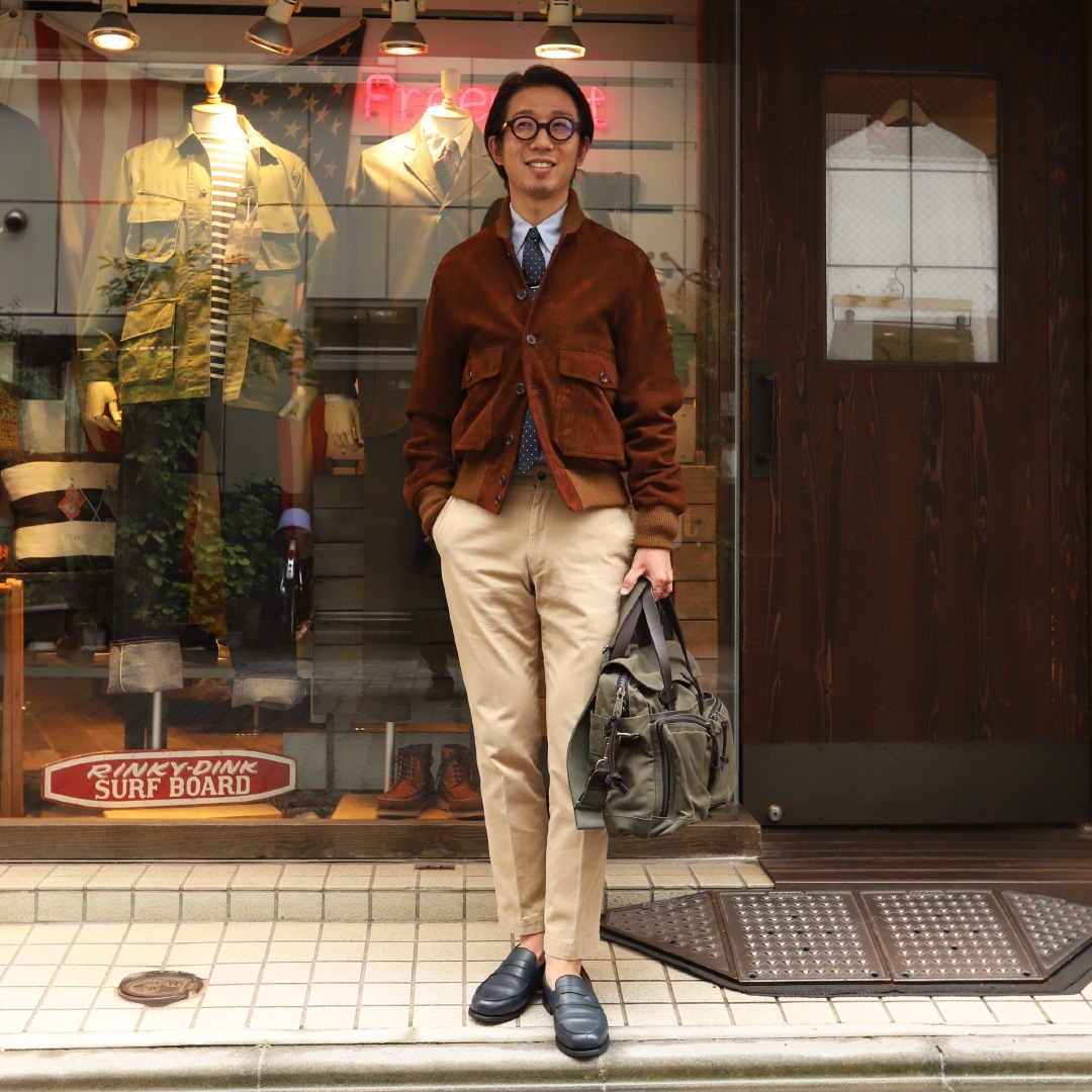 GB Sports/�����ӡ����ݡ��� Driving Jacket  Goat Suede Brown