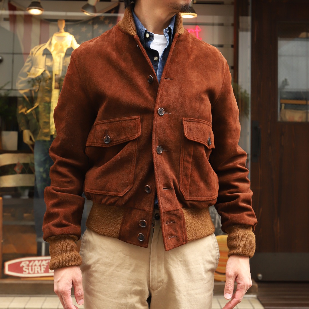 GB Sports/�����ӡ����ݡ��� Driving Jacket  Goat Suede Brown