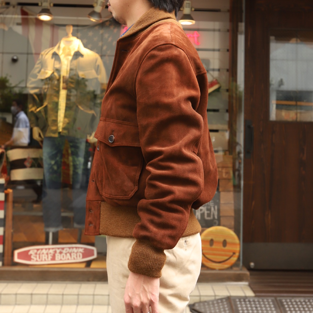 GB Sports/�����ӡ����ݡ��� Driving Jacket  Goat Suede Brown
