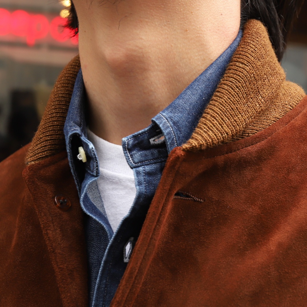 GB Sports/�����ӡ����ݡ��� Driving Jacket  Goat Suede Brown