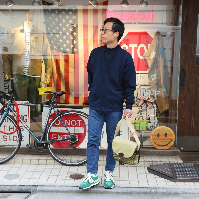 WORKERS/������� CottonCardiganSweater