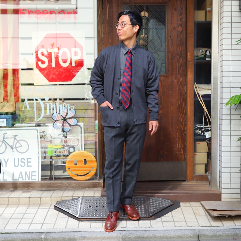 WORKERS/������� CottonCardiganSweater