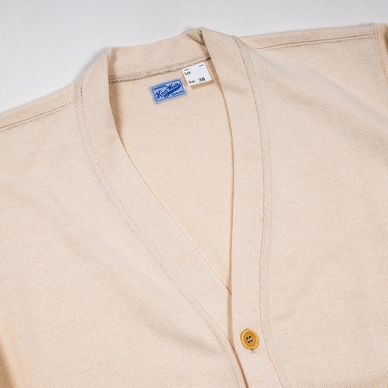 WORKERS/������� CottonCardiganSweater