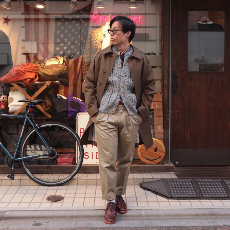 WORKERS/������� HeavyVentile Bal CollarCoat