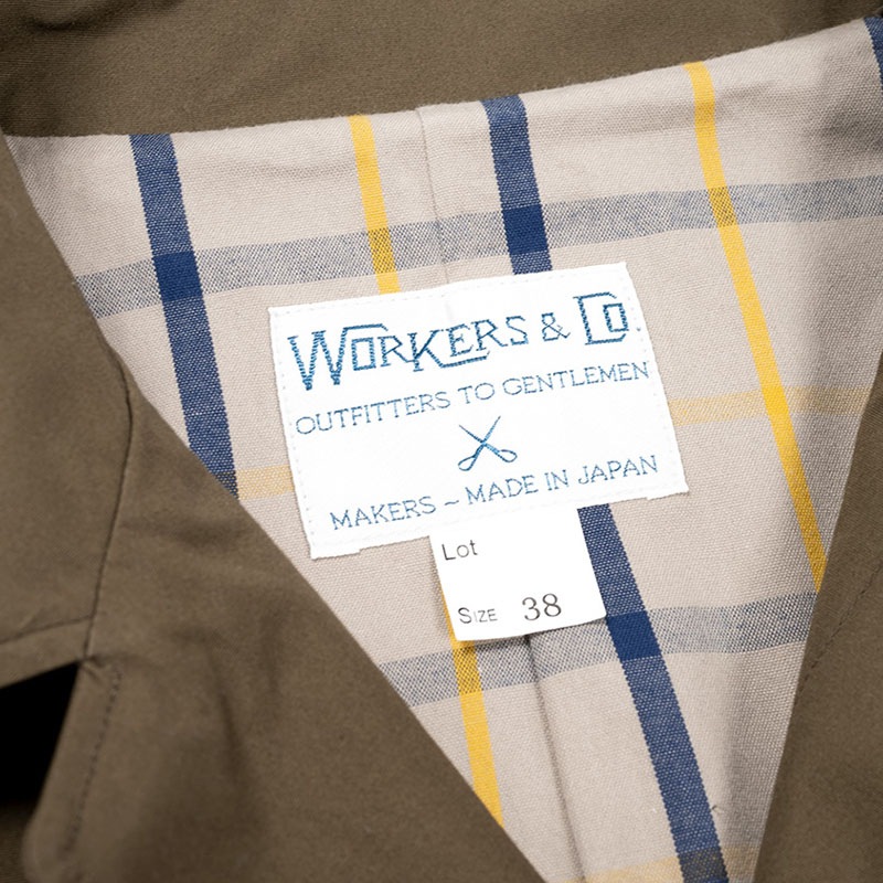 WORKERS/������� HeavyVentile Bal CollarCoat