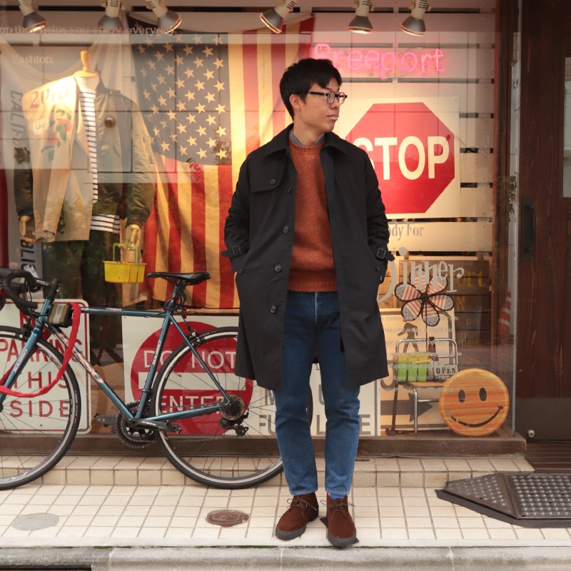 Jamieson's/����ߥ��� CREW NECK SWETER ELBOW PATCH