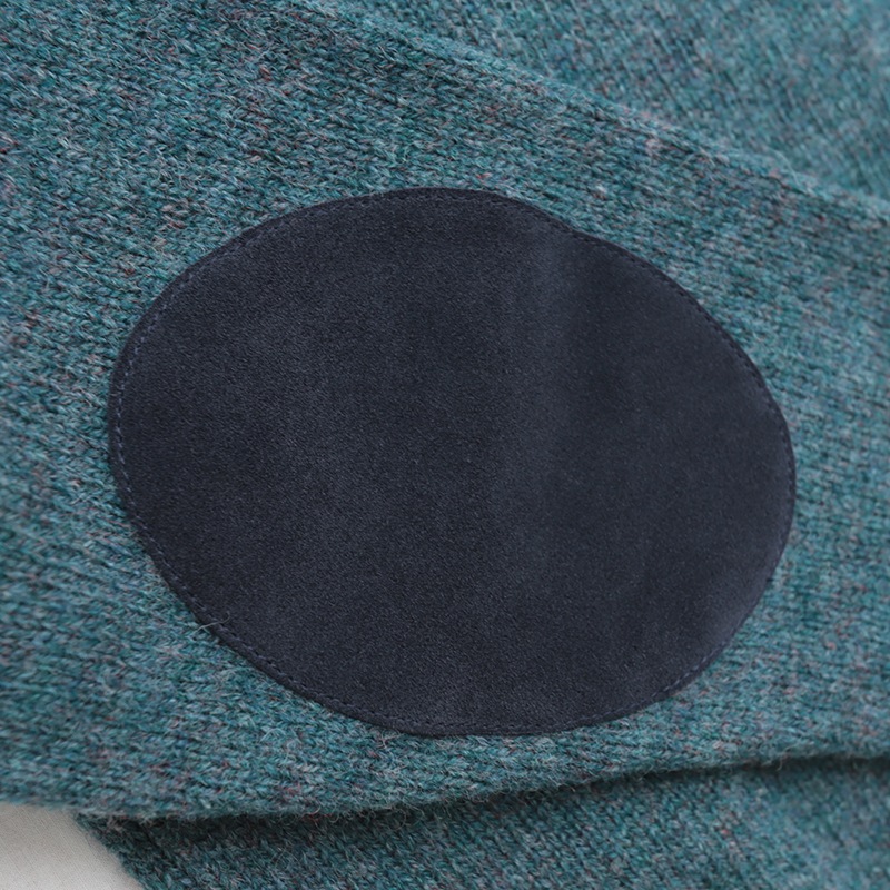 Jamieson's/����ߥ��� CREW NECK SWETER ELBOW PATCH