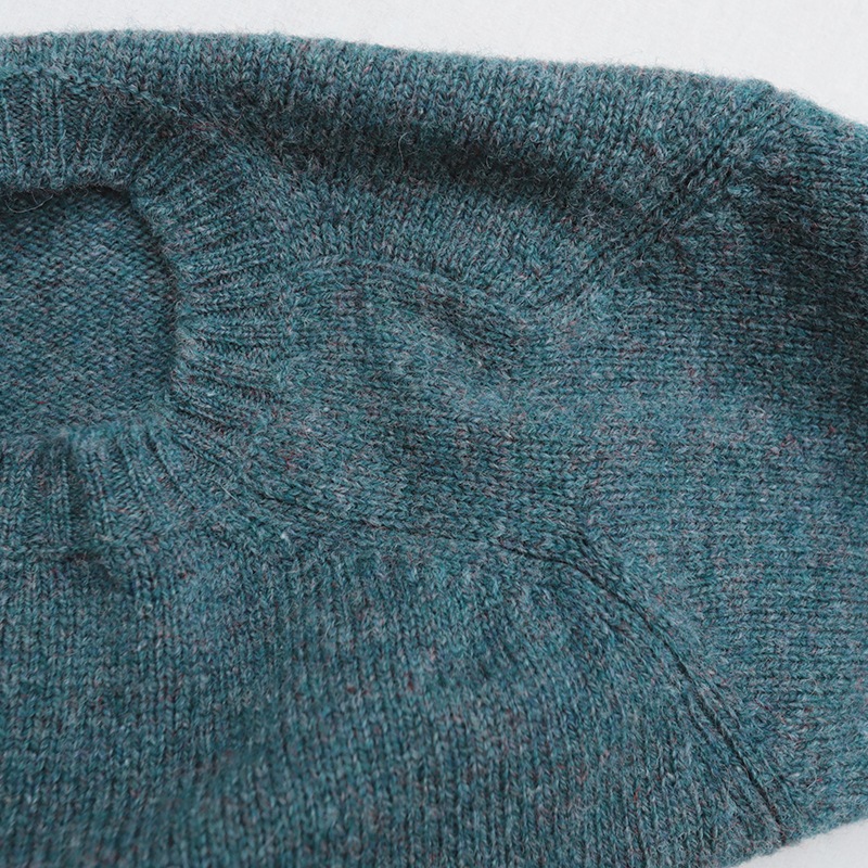 Jamieson's/����ߥ��� CREW NECK SWETER ELBOW PATCH