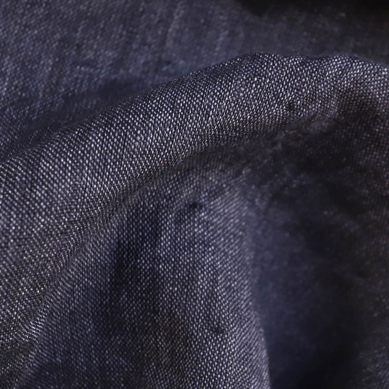 SOUTIENCOL/ƥ󥳥 RE-MAKE POLO CANCLINI Charcoal Chambray  221001