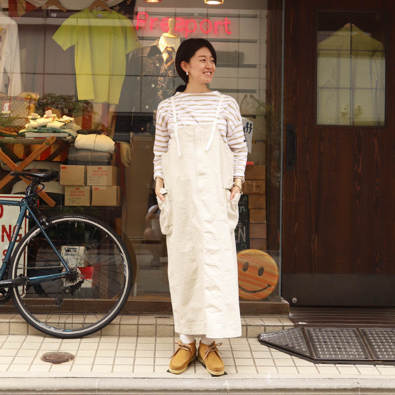 D.M.G. military salopette skirt 17-458Z