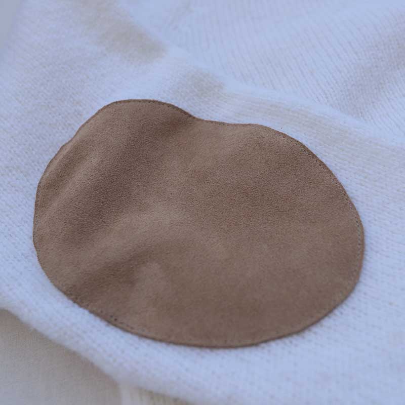 Jamieson's/����ߥ��� CREW NECK SWETER ELBOW PATCH