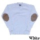 Jamieson's/����ߥ��� CREW NECK SWETER ELBOW PATCH