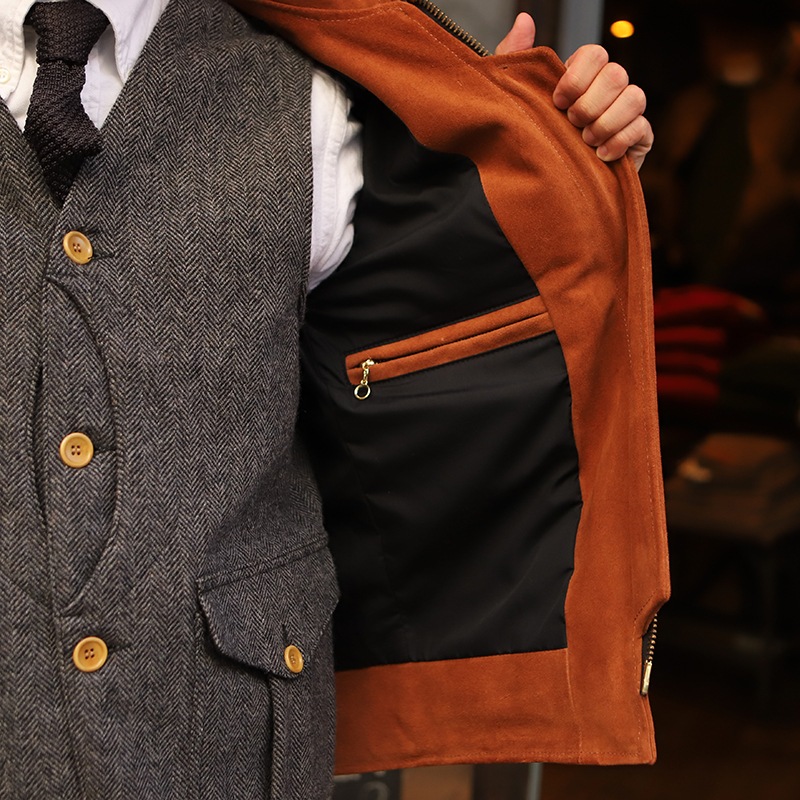 VANSON(�Х󥽥�) ENFIELD JACKET SLIM MODEL