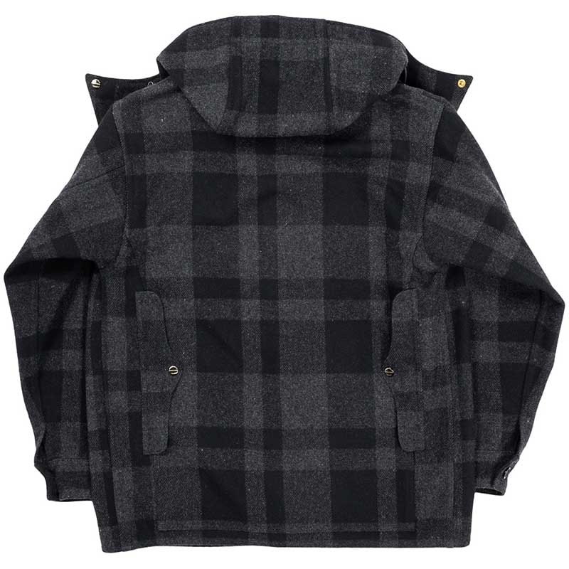 WORKERS/���������Cruiser Jacket WoolMelton Black��Grey