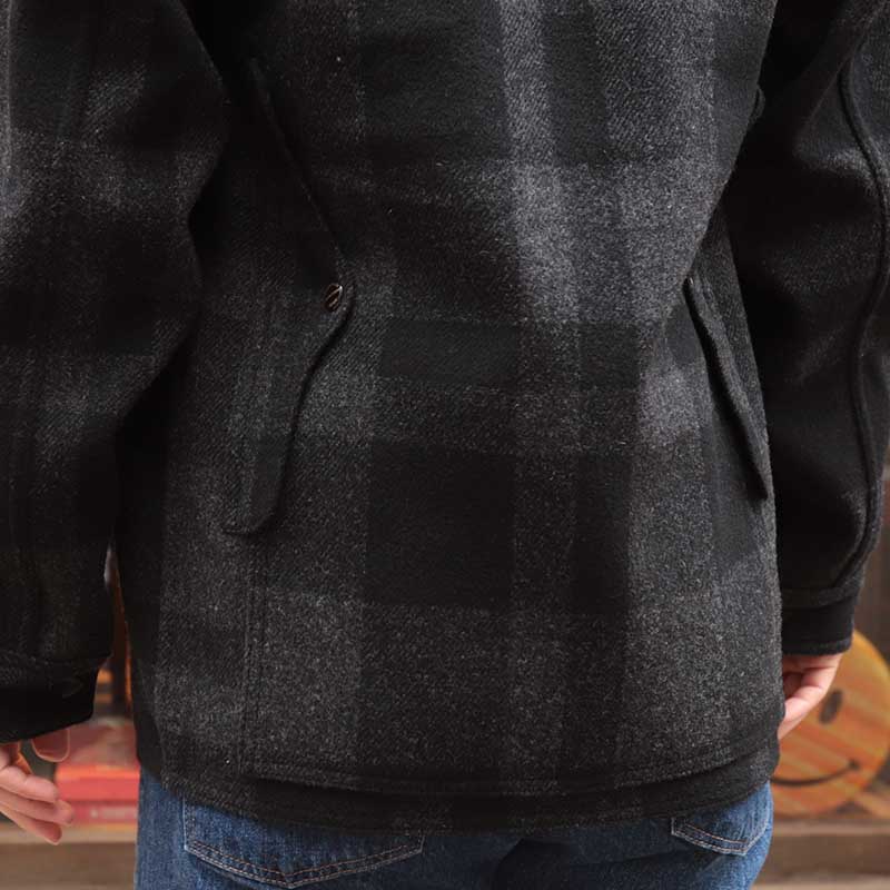 WORKERS/���������Cruiser Jacket WoolMelton Black��Grey