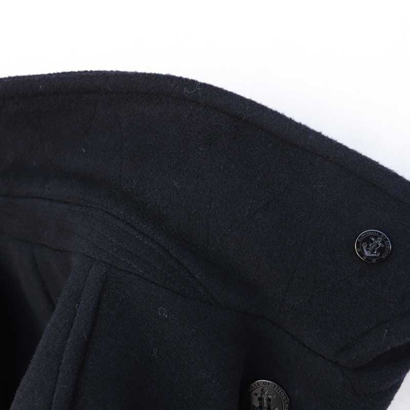 GLOVERALL /�������С�������CHURCHILL PEACOAT NAVY BLACKWATCH