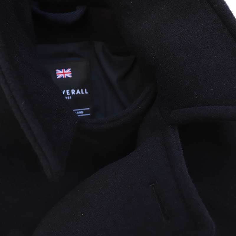 GLOVERALL /�������С�������CHURCHILL PEACOAT NAVY BLACKWATCH