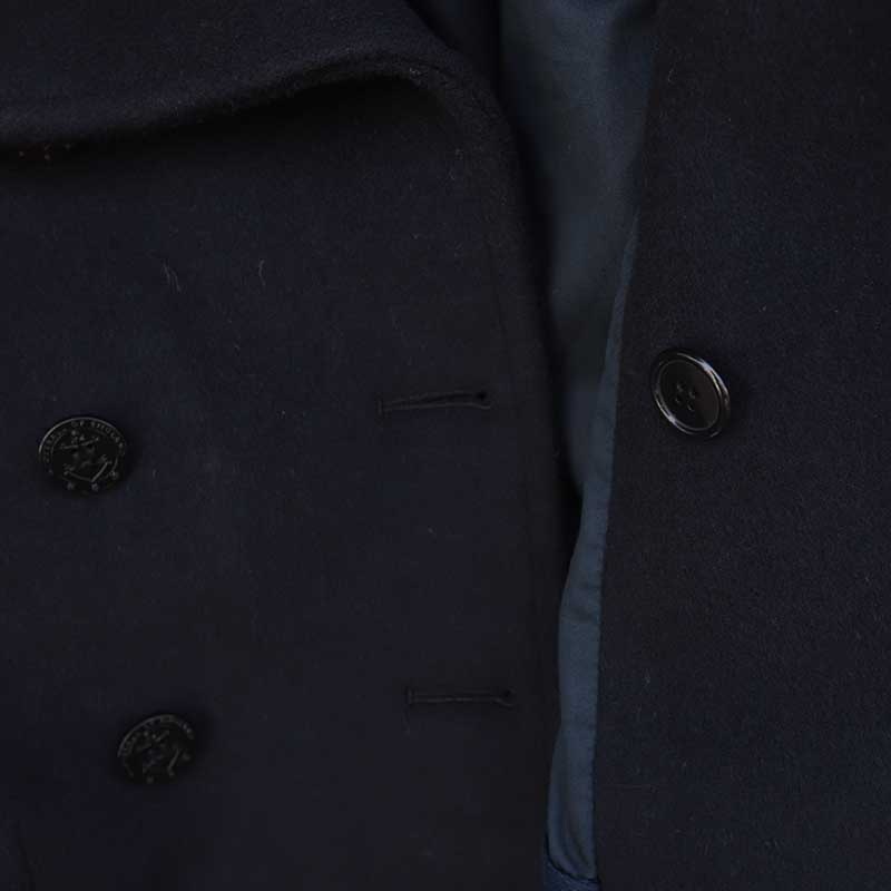 GLOVERALL /�������С�������CHURCHILL PEACOAT NAVY BLACKWATCH