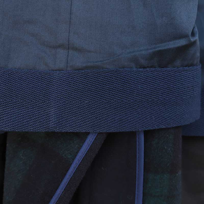 GLOVERALL /�������С�������CHURCHILL PEACOAT NAVY BLACKWATCH