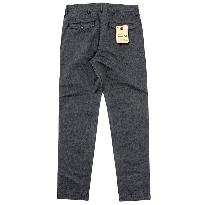 WORKERS/������� Officer Trousers Slim, Type2 Cotton Serge Grey