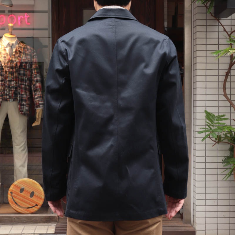 WORKERS/������� Lounge Jacket,UN Lining, Navy Chino