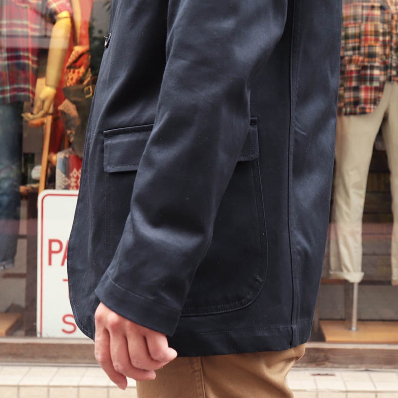 WORKERS/������� Lounge Jacket,UN Lining, Navy Chino