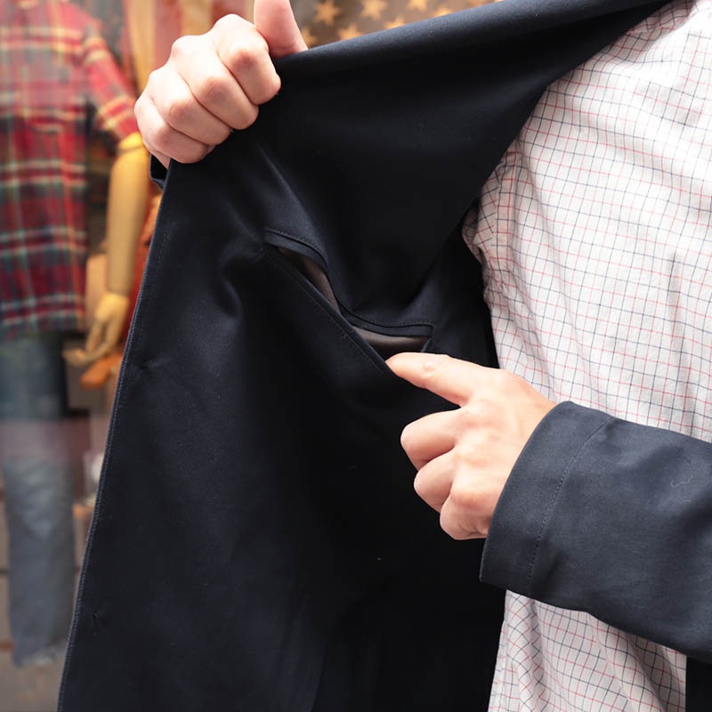 WORKERS/������� Lounge Jacket,UN Lining, Navy Chino