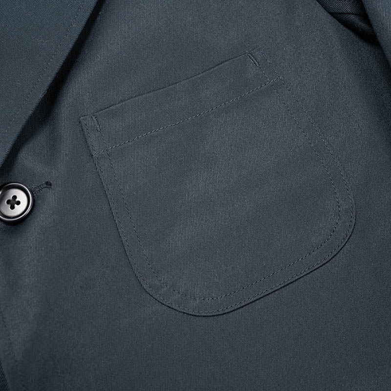 WORKERS/������� Lounge Jacket,UN Lining, Navy Chino