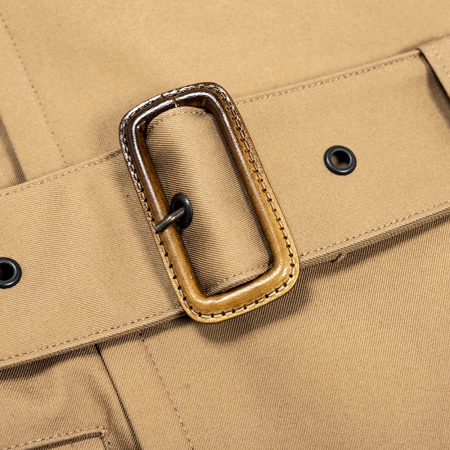 WORKERS/������� Moto Coat Beige Heavy Ventile