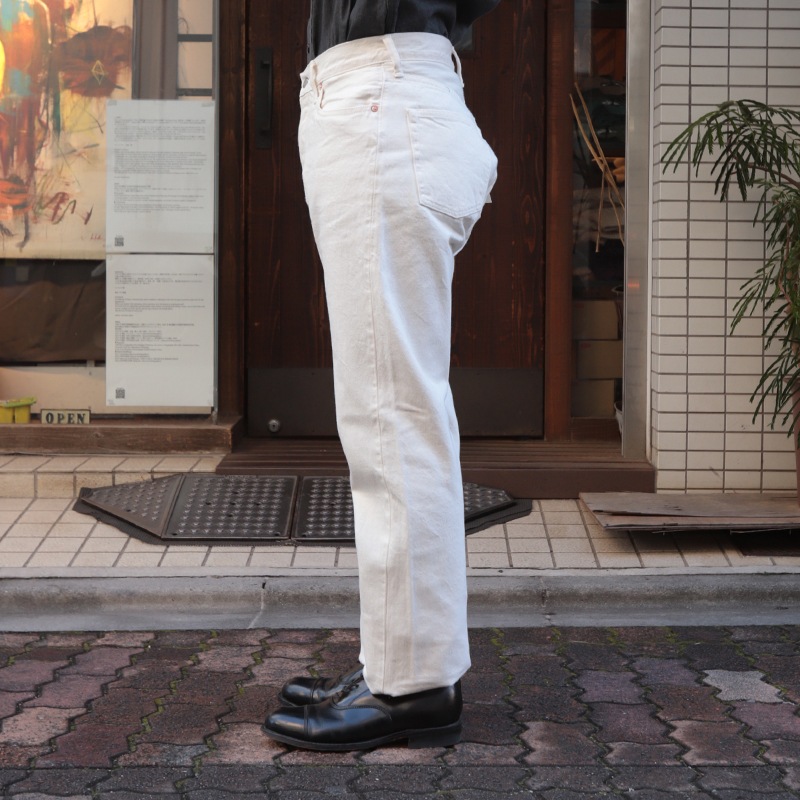 WORKERS/������� Lot 801 Straight Denim White �ۥ磻�ȥǥ˥�