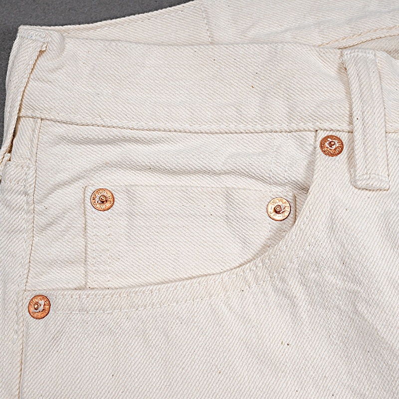 WORKERS/ Lot 802 Slim Tapered Denim White ۥ磻ȥǥ˥
