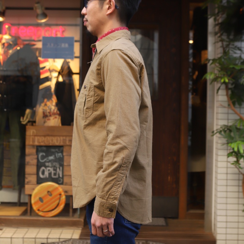 WORKERS / Zip Work Shirt