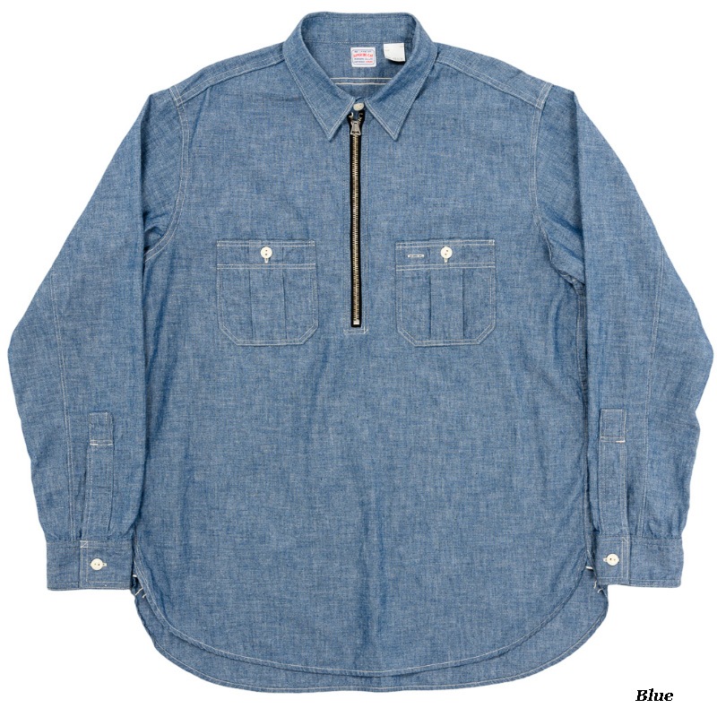 WORKERS / Zip Work Shirt