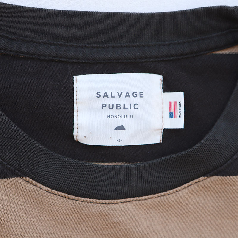 SALVAGE PUBLIC(����١��� �ѥ֥�å�) �֥��å����ȥ饤�� T�����