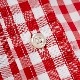WORKERS/ Modified BD, Red Gingham Poplin
