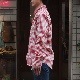 WORKERS/ Modified BD, Red Gingham Poplin