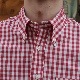 WORKERS/ Modified BD, Red Gingham Poplin