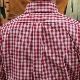 WORKERS/ Modified BD, Red Gingham Poplin