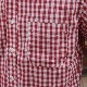 WORKERS/ Modified BD, Red Gingham Poplin
