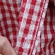 WORKERS/ Modified BD, Red Gingham Poplin