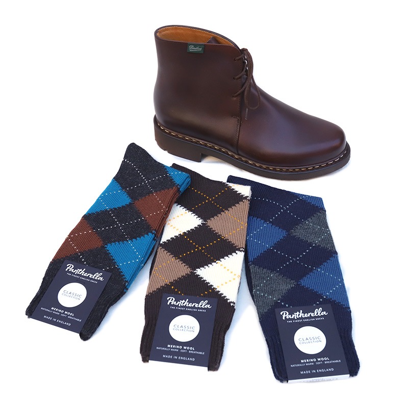 Pantherella �ѥ󥻥�顡MERINO WOOL SOCKS