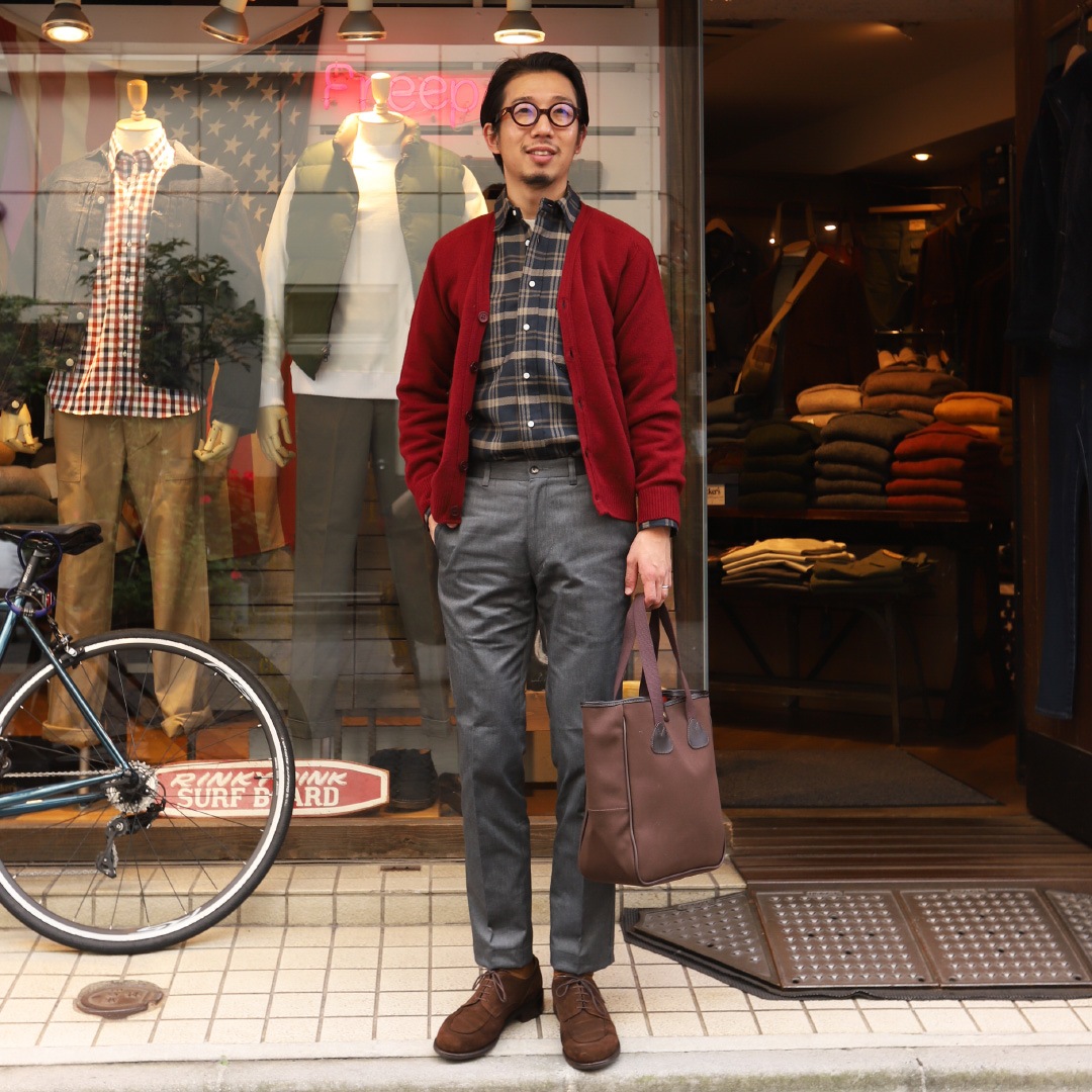 GITMAN VINTAGE/���åȥޥ������ơ��� Herringbone Check WORK SHIRTS