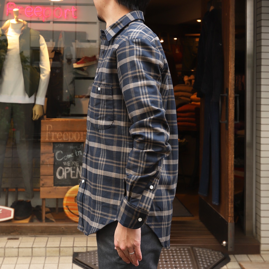 GITMAN VINTAGE/���åȥޥ������ơ��� Herringbone Check WORK SHIRTS